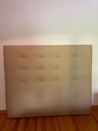 Cabecero Acolchado Beige (Dispongo di 2 unità)