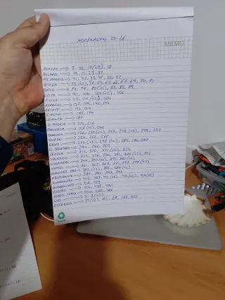 Cromos Adrenalyn XL 25-26