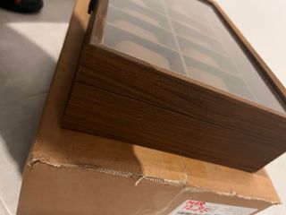 Caja para relojes de madera