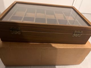 Caja para relojes de madera