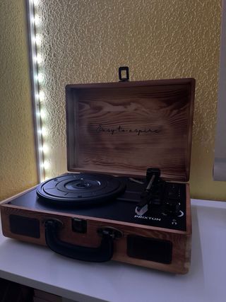 Tocadiscos Prixton Marrón