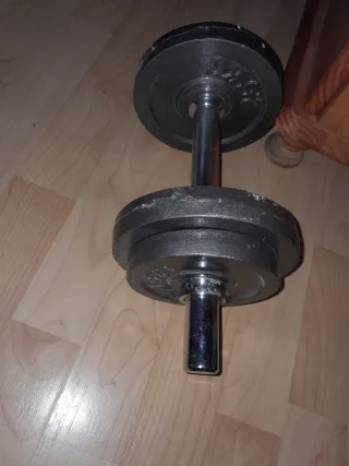 Pesas discos de 2.5 kg y 1.5 kg