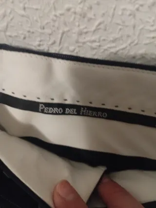 Traje de hombre raya diplomática