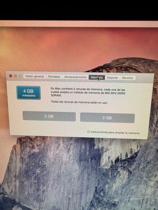 Imac Apple Blanco con teclado apple