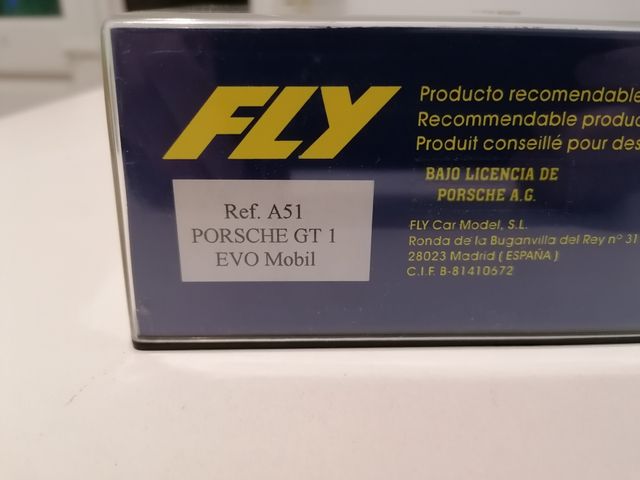 Fly A51 Porsche GT1 Evo 4o Sebring 1997 Mobil