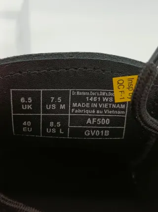 Dr Martens 1461 Scarpa Pelle N.40