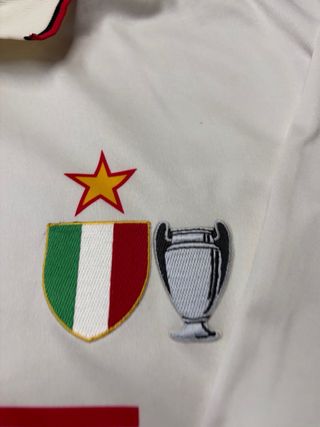 Camiseta AC Milan Vintage Lotto Manga Larga