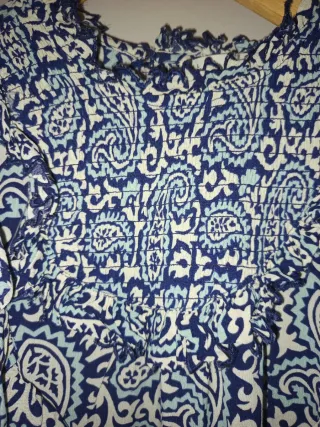 Blusa Sfera volantes paisley