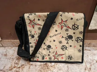 Maletín/bolsa ordenador portatil libros Murderer