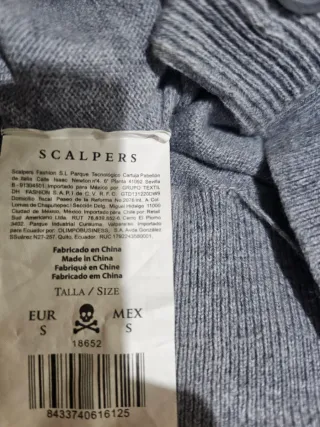 Jersey modelo Cárdigan Scalpers