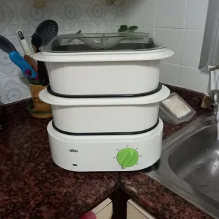 Vaporera Braun 3 niveles