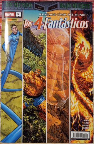 LOS 4 FANTÁSTICOS #1-4 (#183-186), NORTH + RAMOS