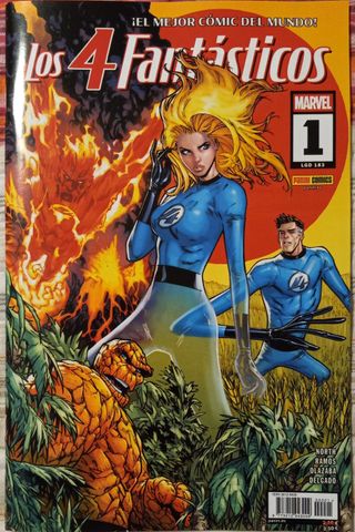 LOS 4 FANTÁSTICOS #1-4 (#183-186), NORTH + RAMOS