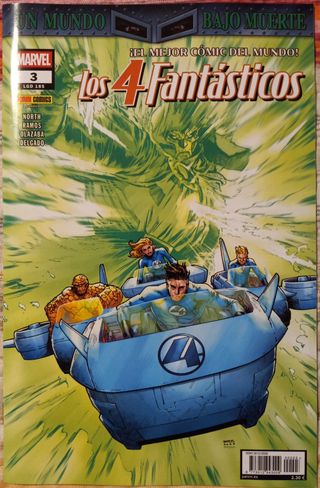 LOS 4 FANTÁSTICOS #1-4 (#183-186), NORTH + RAMOS