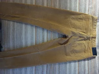 Pantalón pana hombre beige