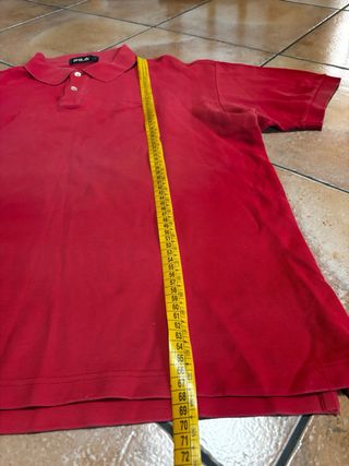 Fila polo vintage rossa Y2K – relaxed fit streetwe