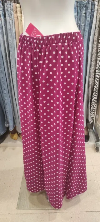 Falda larga lunares Talla XL