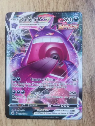Carta Pokémon Gengar VMAX 157/264