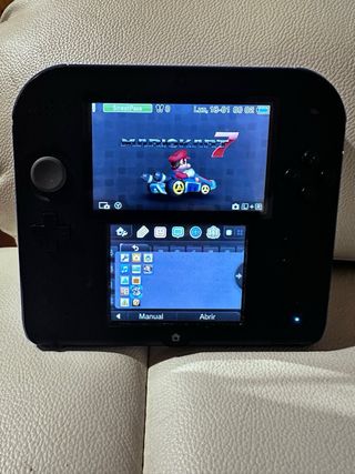 Nintendo 2DS Negra y Azul