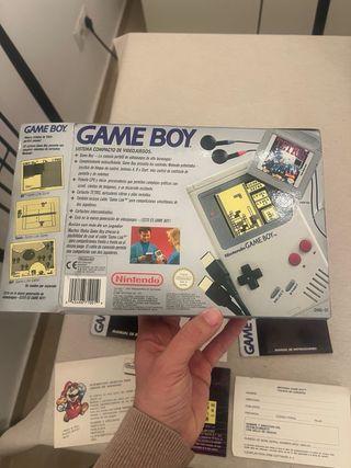 Nintendo Game Boy con Caja de 1 edición.