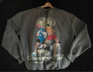 Sudadera Orggeil Gris Boxeo