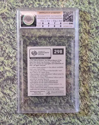 ROOKIE C. RONALDO · PORTUGAL #298 · ALEMANIA 2006