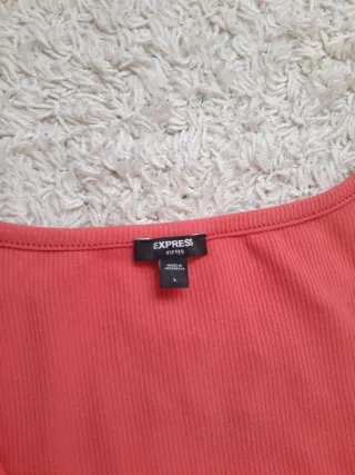 Vestido largo Express rojo