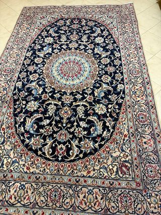 Tappeto Persiano Nain 9 Fili