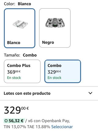 Dron HOVERAir X1 Blanco