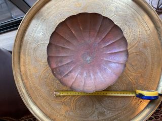 Frutero Cobre Diseño Ondulado