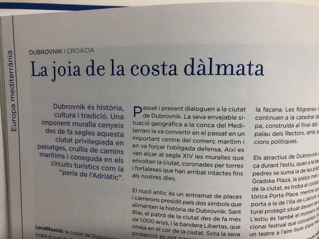 "50 idees per viatjar" i "Redescobrir Catalunya"