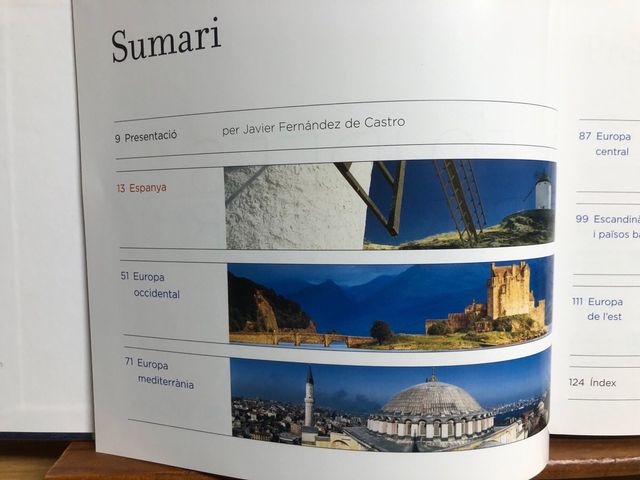 "50 idees per viatjar" i "Redescobrir Catalunya"