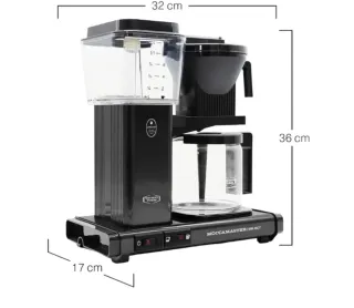 Cafetera Moccamaster Select Negra