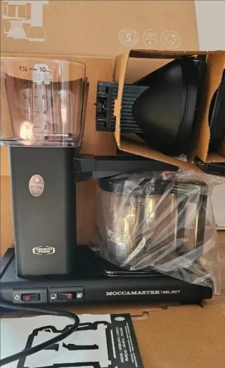 Cafetera Moccamaster Select Negra