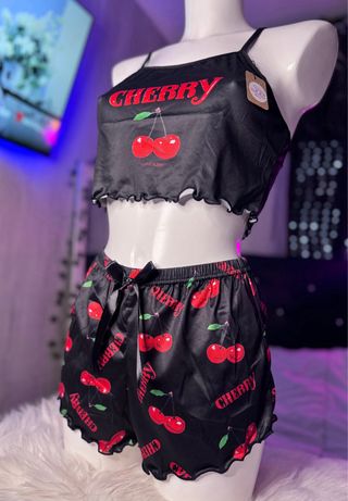 Conjunto pijama corto talla M