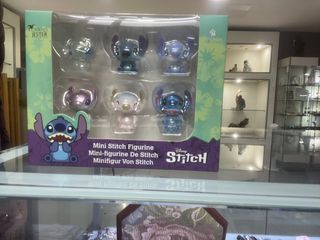 Caja 6 Figuras Mini Stitch Disney