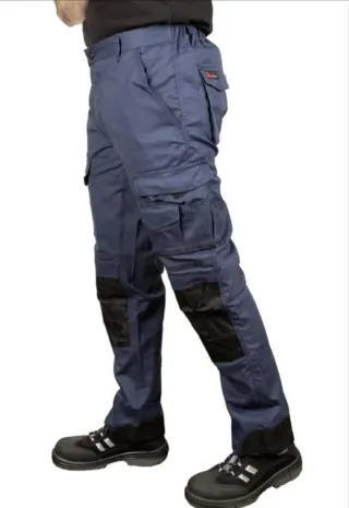 Pantalones de trabajo azul marino