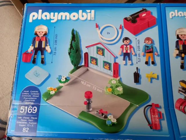 Playmobil City Action Bomberos 5169