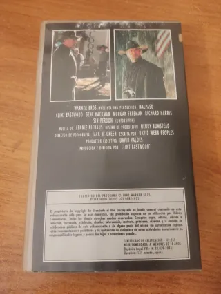 VHS Sin Perdón VHS Clint Eastwood