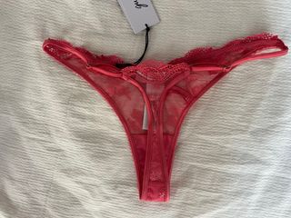 Guess Tanga Encaje Rosa Talla S