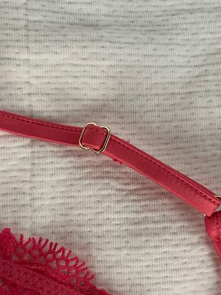 Guess Tanga Encaje Rosa Talla S