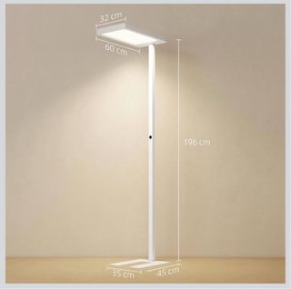 Lámpara de pie HOMCOM moderna