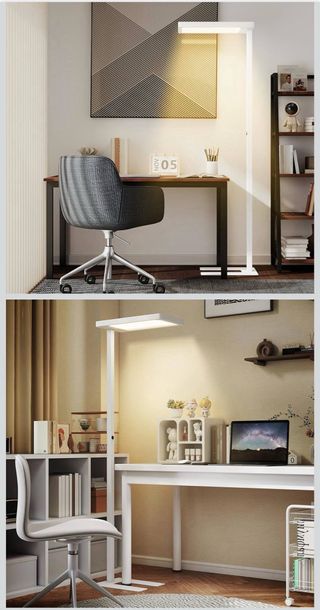 Lámpara de pie HOMCOM moderna