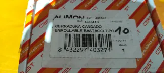 Cerradura AUMON, persiana enrollable.Candado suelo