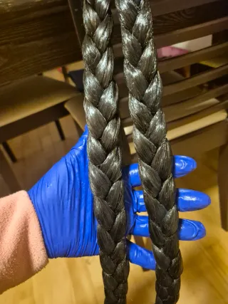 Arreglo trenzas fallera