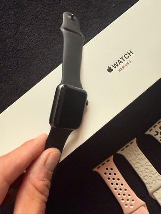 Apple Watch Serie 3 38mm Gris + Accesorios