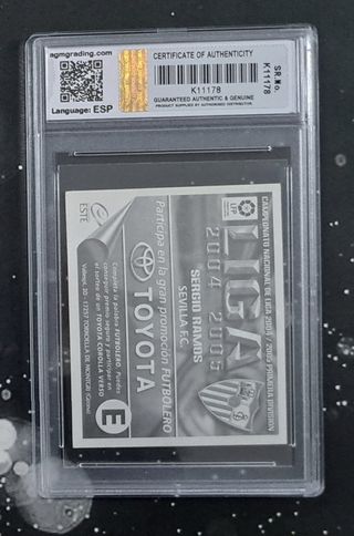 ROOKIE SERGIO RAMOS (SEVILLA FC) 2004-05 LIGA ESTE