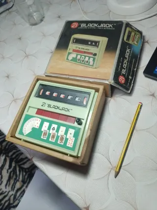 Juego Blackjack 21 Vintage Caja
