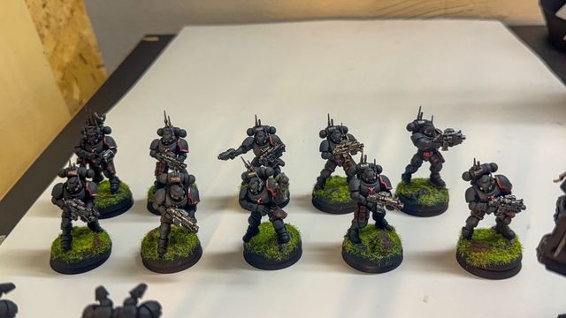 Warhammer 40K Esercito Space Marines Raven Guard