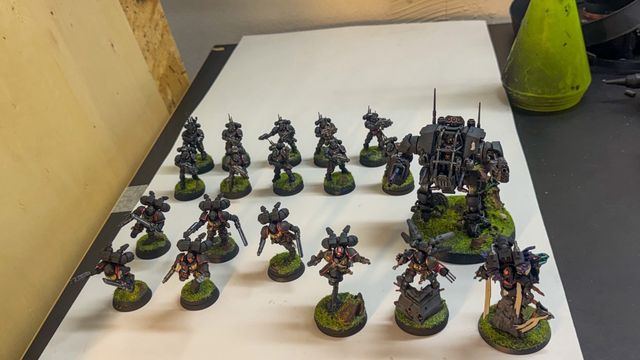 Warhammer 40K Esercito Space Marines Raven Guard